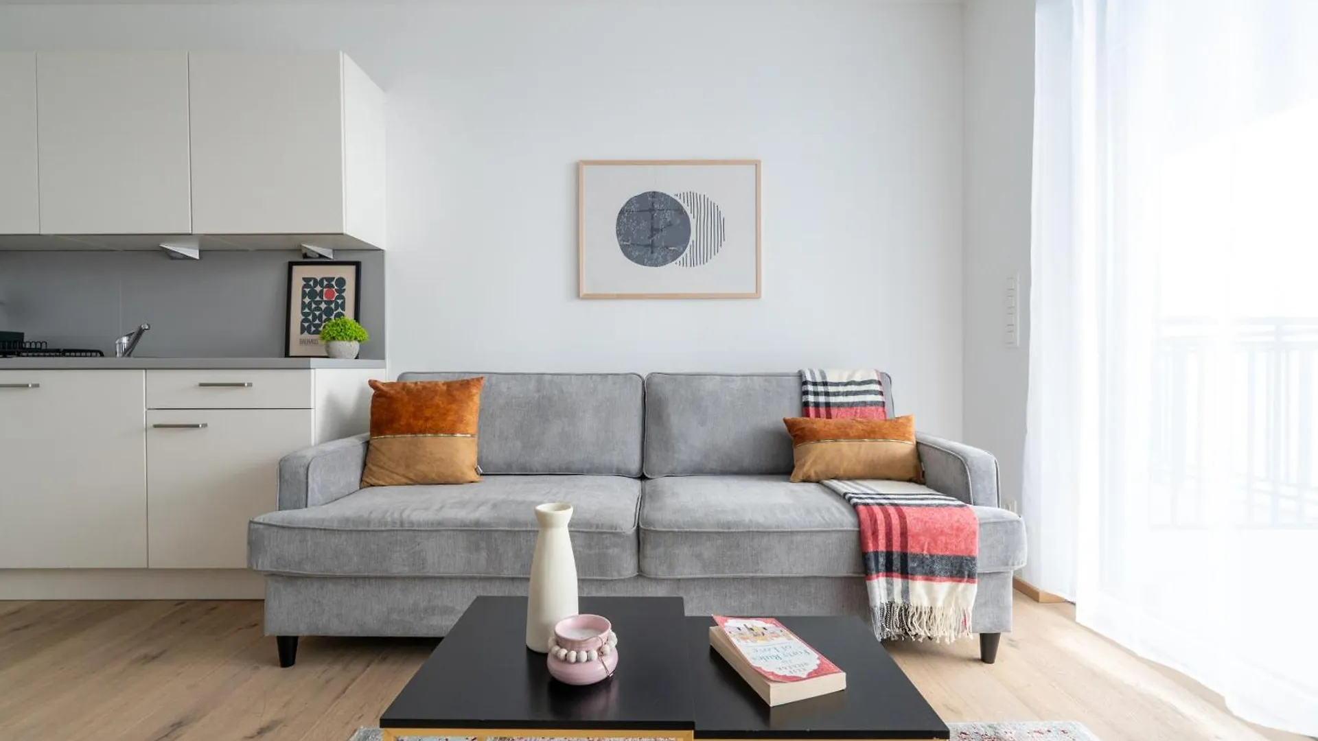 Elegant 1Br Balcony Oasis By Hm Apartment Vienna 0*,